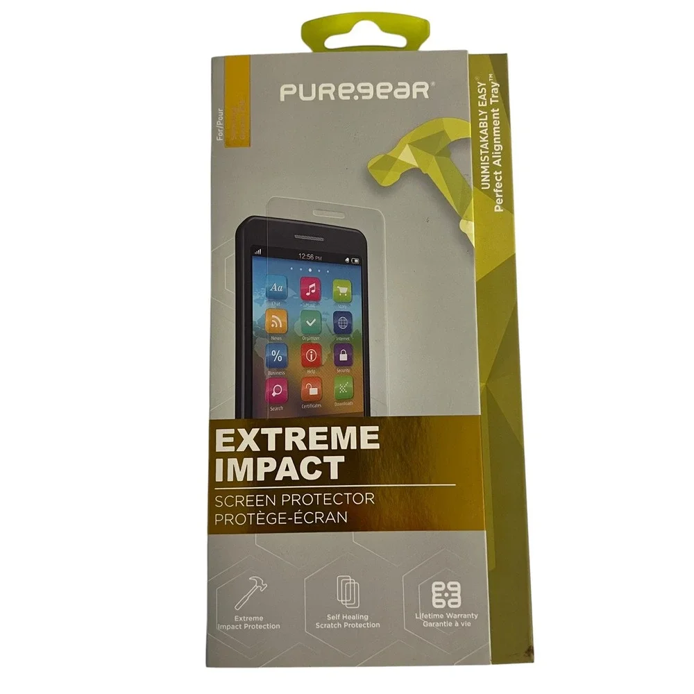 PureGear Extreme Impact Screen Protector Self‎ Healing Scratch Protection
